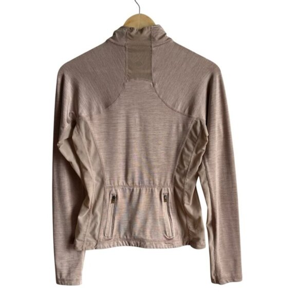 Lululemon Catch Me Air Jacket Size 6 Champagne Cream - Picture 7 of 12